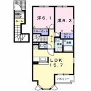 クリーン シャトー富士見・第二の間取り画像