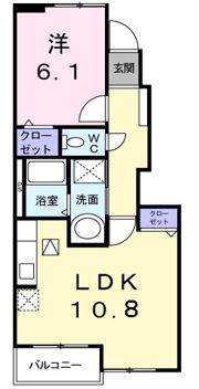 ハーモニーの間取り画像