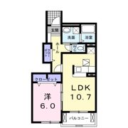 ノ－ス ブリッサⅡの間取り画像