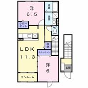 ラ スギシオン Aの間取り画像