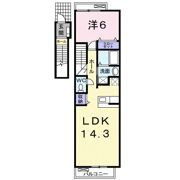 サンリットメゾンの間取り画像