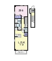 クラベールAの間取り画像