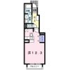 バーミィ ガーデン Aの間取り画像