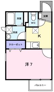アンジェの間取り画像