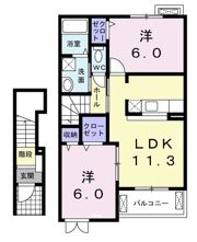 サン駿河の間取り画像