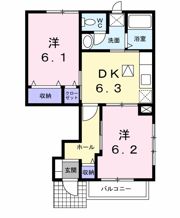 エクセレント・Aの間取り画像