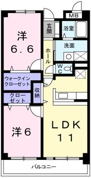 グレイス・セイバリーの間取り画像