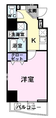 アゲート 白壁の間取り画像