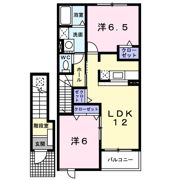 オータム ムーンの間取り画像