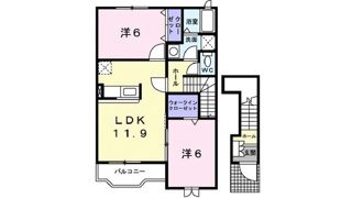 サンライズ幸の間取り画像