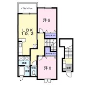 クリエーストの間取り画像