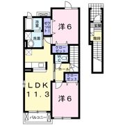 ビスターリア Bの間取り画像