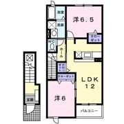 ボニート ブローテⅠの間取り画像