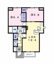 ユニメゾン葛原Bの間取り画像