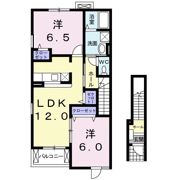 綿屋Ⅲの間取り画像