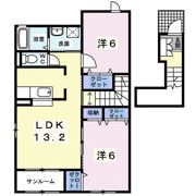シャインⅢの間取り画像