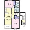 クレール沖ノ原 Bの間取り画像