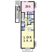 コリーヌMの間取り画像