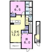 アルフィーノはるDの間取り画像