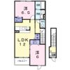 アンソレイエⅡの間取り画像