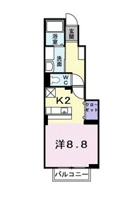 ブリーゼ・Fの間取り画像