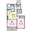 ハピネスコート Aの間取り画像