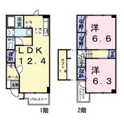 リバティーⅡの間取り画像