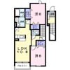 プリマ ヴェーラ Bの間取り画像