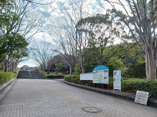 近くの永源山公園まで750m（徒歩10分）