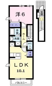 グリーンヴィラージュC棟の間取り画像