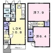 グリーンヴィラージュⅡBの間取り画像
