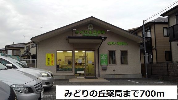 近くのみどりの丘薬局まで700m(徒歩9分)