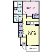 シャインハーベストAの間取り画像