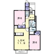 アルカンシエル・Aの間取り画像