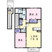 アルカンシエル・Aの間取り画像
