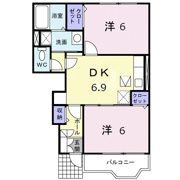 ス－パ－ビュ－富士山Bの間取り画像