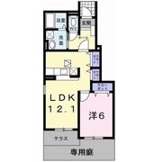 向ヶ丘 Bの間取り画像