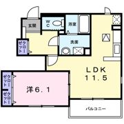 向ヶ丘 Cの間取り画像