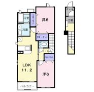 サンシャインAの間取り画像