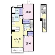 ビューヒルズの間取り画像