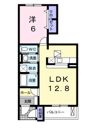 サン グレイスAの間取り画像
