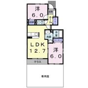 メゾン・グレイスBの間取り画像