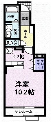 スプリング グレイスの間取り画像