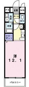 ポールスターの間取り画像