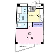 ファーテル・ナツメの間取り画像