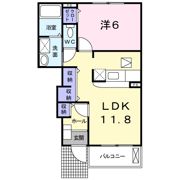 プログレスAの間取り画像