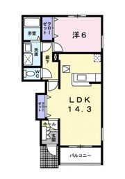 ルージュの間取り画像