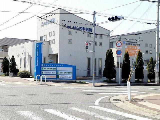 近くの白水メディカルモールまで300m（徒歩4分）