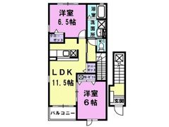 レスポアールの間取り画像