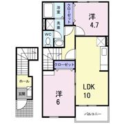 モンターニュBの間取り画像